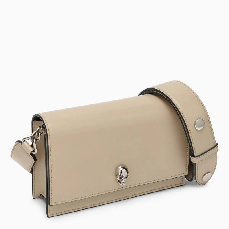 商品Alexander McQueen|Small beige Skull bag,价格¥7346,第3张图片详细描述