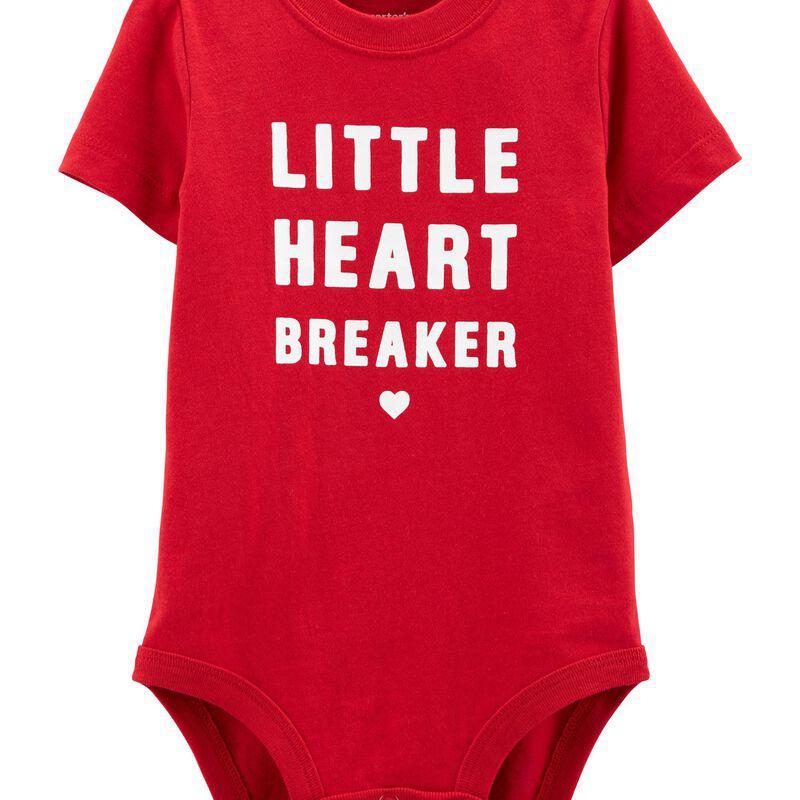 商品Carter's|Little Heart Breaker Bodysuit,价格¥30,第1张图片