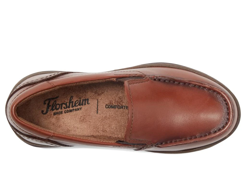 商品Florsheim|Central Jr. Moc Toe Venetian Loafer (Toddler/Little Kid/Big Kid),价格¥375,第2张图片详细描述