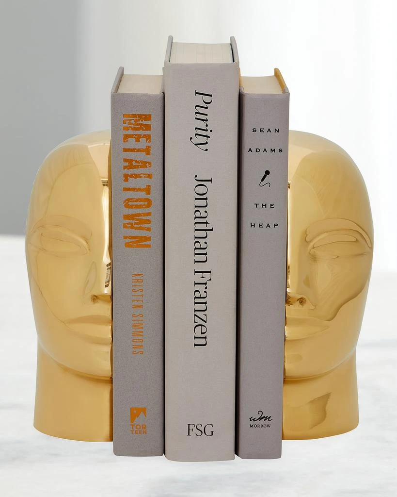 商品Jonathan Adler|Brass Atlas Bookend Set,价格¥3040,第1张图片