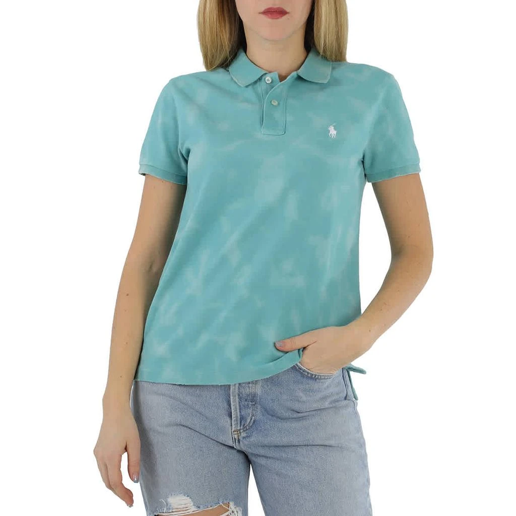 商品Ralph Lauren|Short-sleeve Classic Fit Frayed Polo Shirt,价格¥316,第1张图片