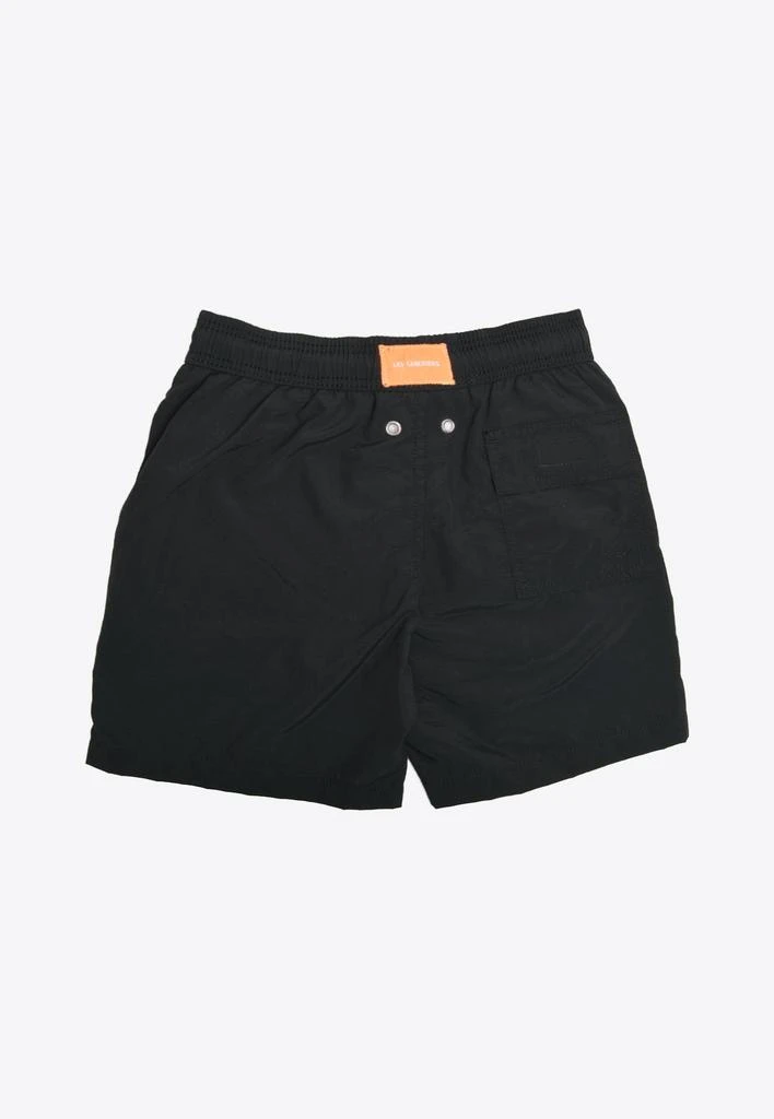 商品Les Canebiers|Kids Ermitage Court Mexican Head Swim Short in Black,价格¥1038,第2张图片详细描述