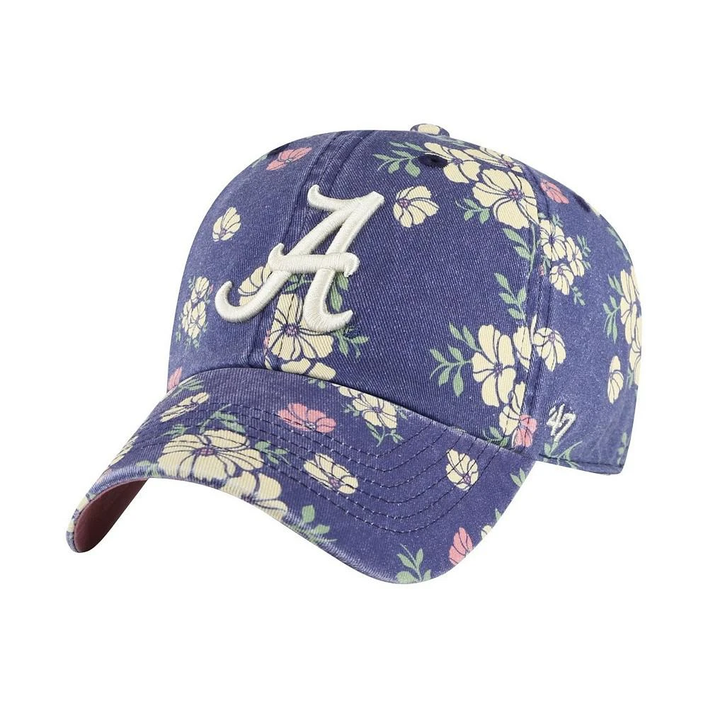 商品47 Brand|Women's Navy Alabama Crimson Tide Primrose Clean Up Adjustable Hat,价格¥235,第1张图片