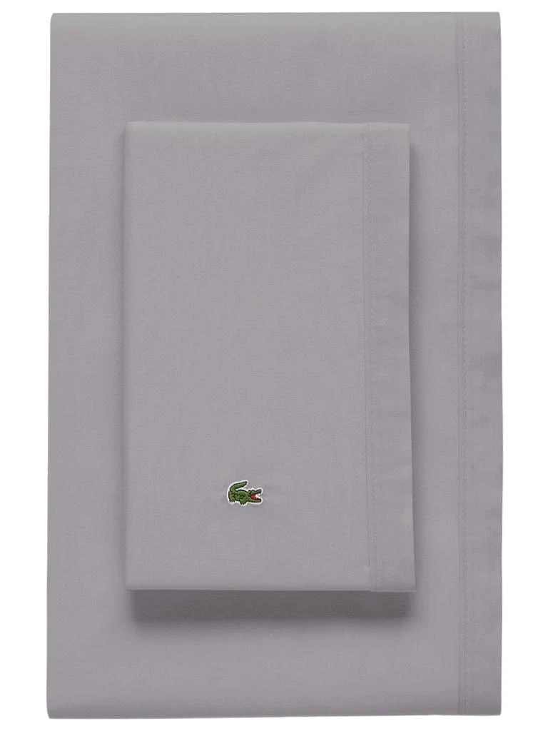 商品Lacoste|Percale Solid Sheet Set,价格¥296,第1张图片
