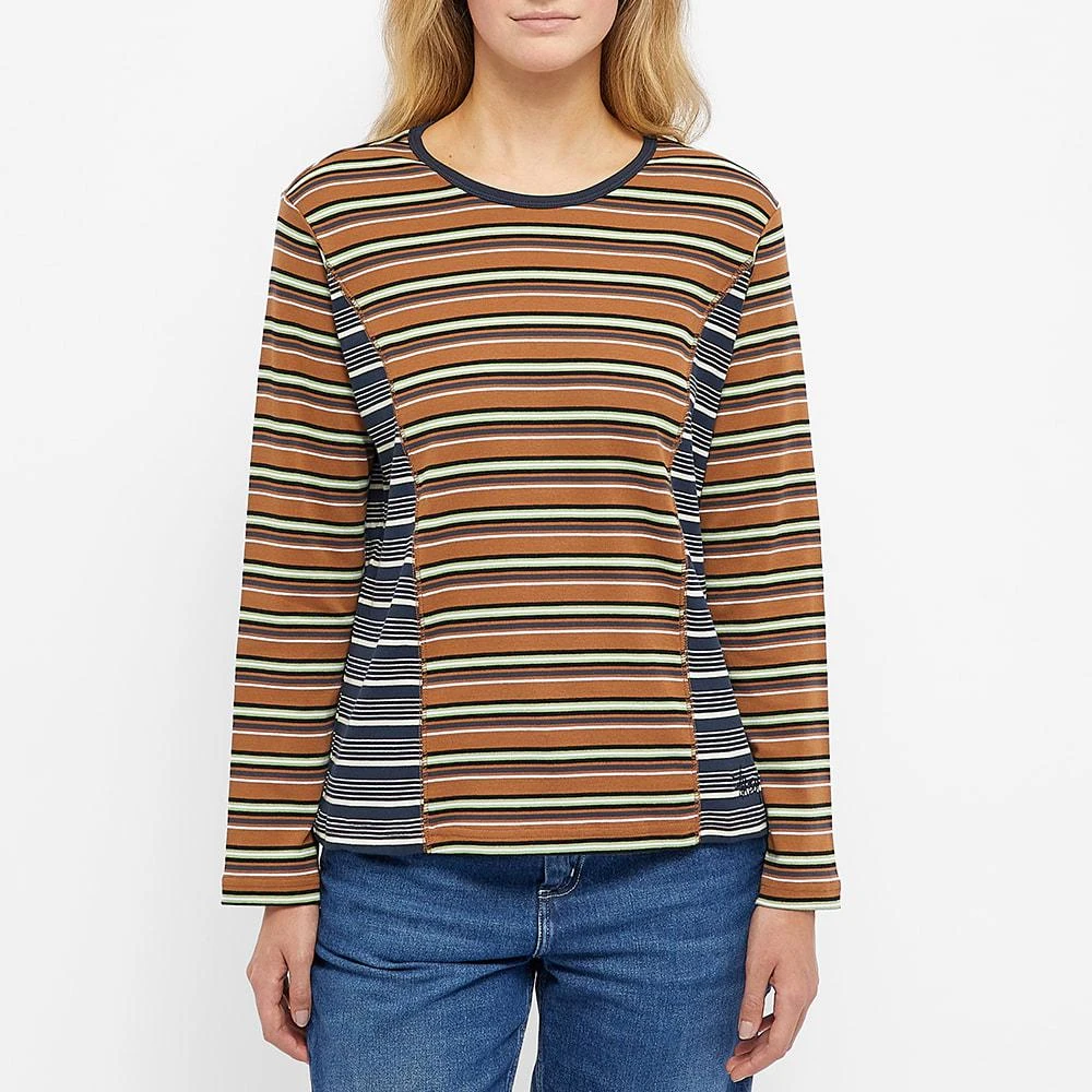 商品STUSSY|Stussy Long Sleeve Mixed Stripe T-Shirt,价格¥441,第3张图片详细描述