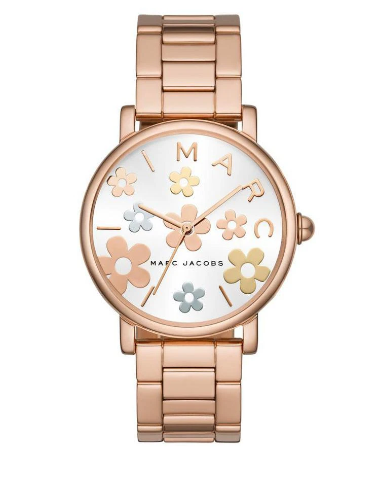 商品Marc Jacobs|花朵不锈钢腕表,价格¥1503,第1张图片