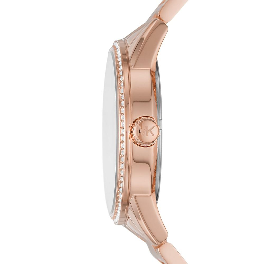 Ritz Three-Hand Rose Gold-Tone Stainless Steel Watch商品第3张图片规格展示