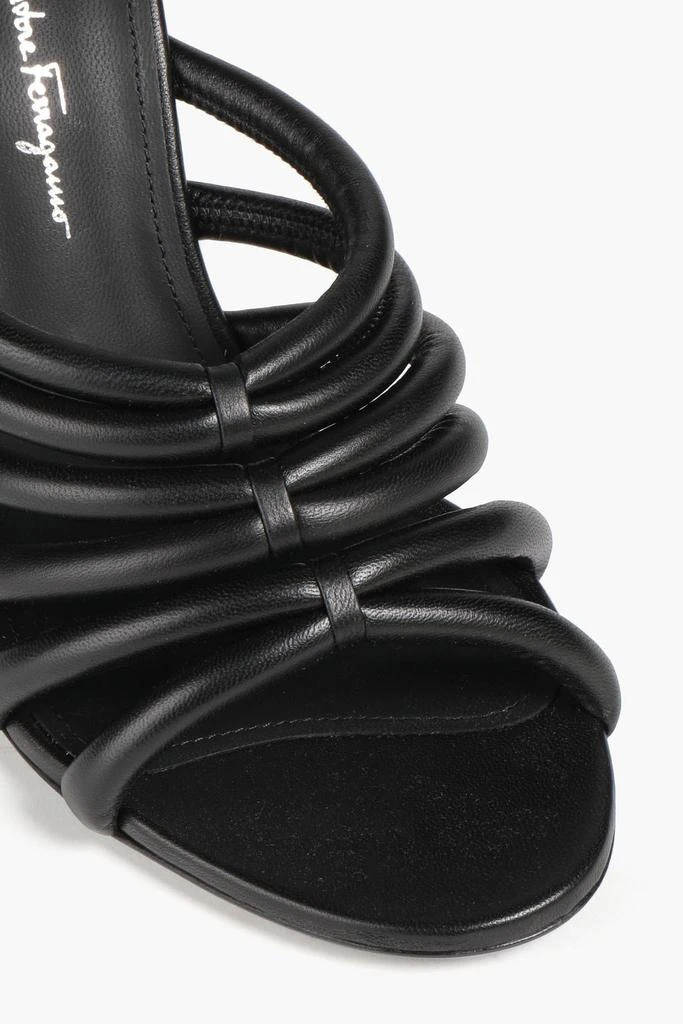 商品Salvatore Ferragamo|Amalia leather sandals,价格¥3791,第4张图片详细描述