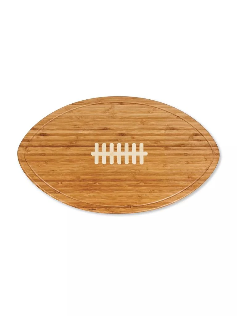商品Picnic Time|Kickoff Football Bamboo Cutting Board & Serving Tray,价格¥397,第1张图片
