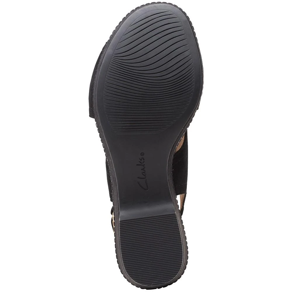 商品Clarks|Women's Giselle Cove Slingback Platform Wedge Sandals,价格¥293,第5张图片详细描述