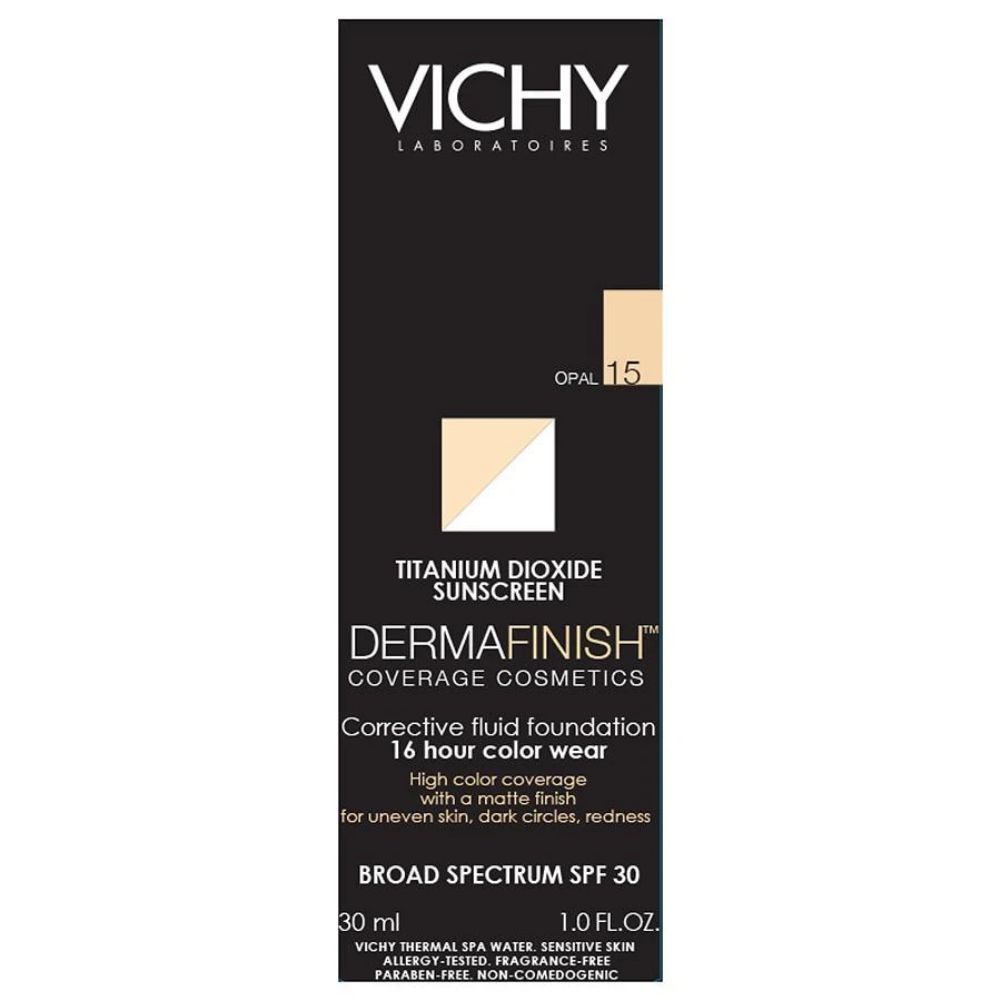 商品Vichy|Dermafinish High Coverage Foundation with Sunscreen SPF 30,价格¥222,第3张图片详细描述