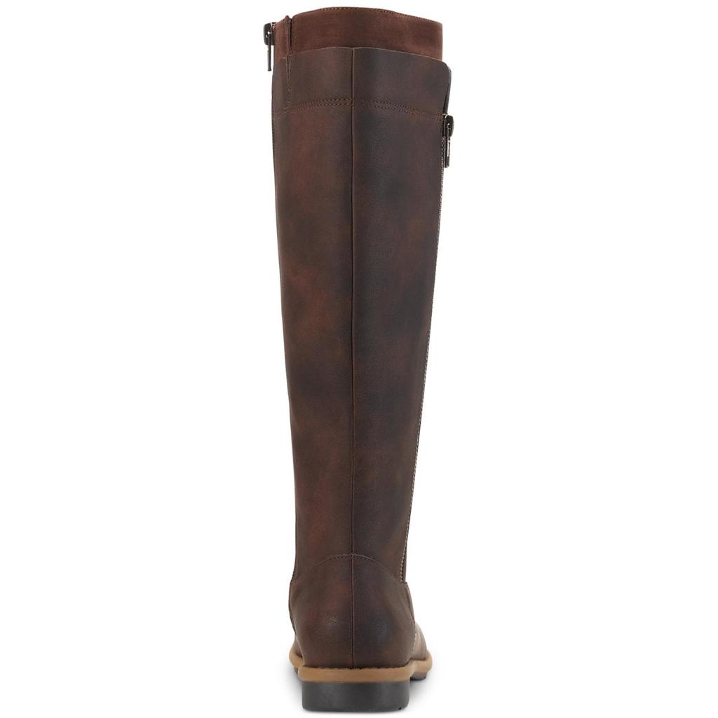 Style & Co. Womens Olliee Faux Leather Wide Calf Knee-High Boots商品第6张图片规格展示
