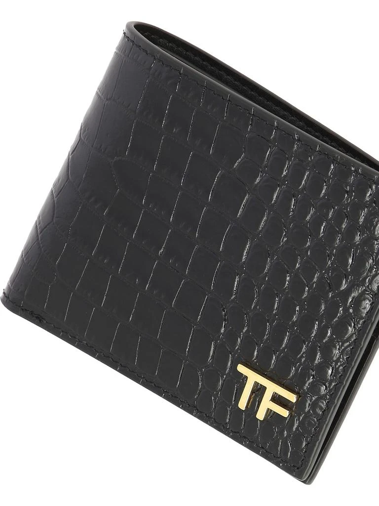 商品Tom Ford|Wallet With Logo Wallets & Card Holders Black,价格¥2438,第4张图片详细描述