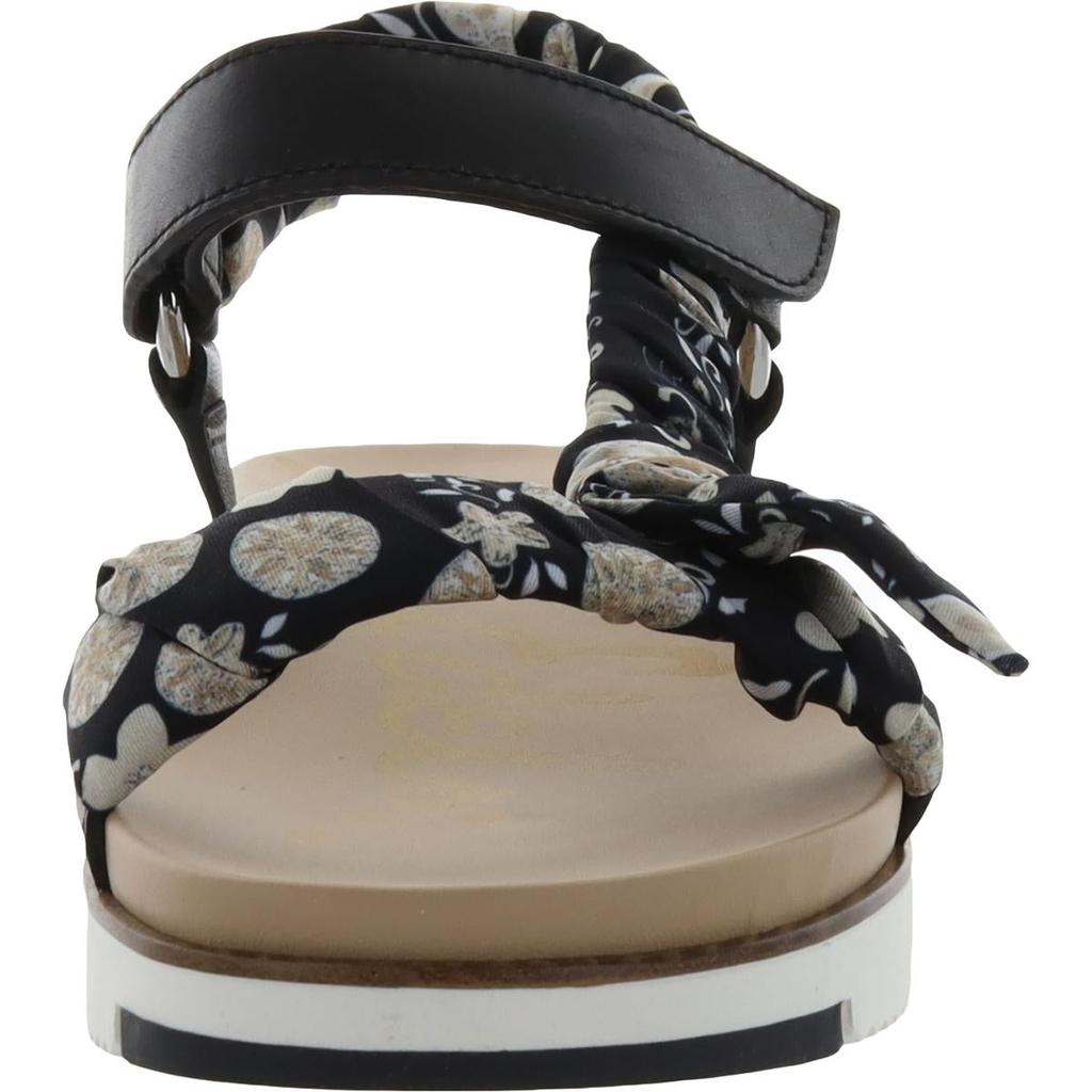 Sam Edelman Womens Ashie Leather Floral Wedge Sandals商品第6张图片规格展示