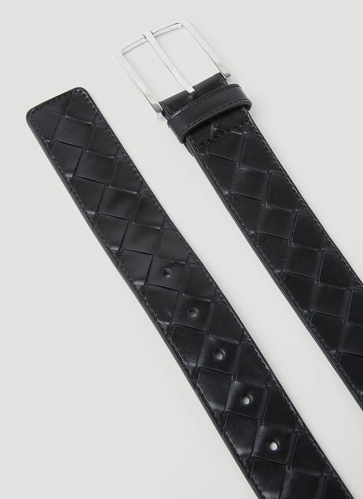 商品Bottega Veneta|Intreccio Leather Belt,价格¥2728,第3张图片详细描述