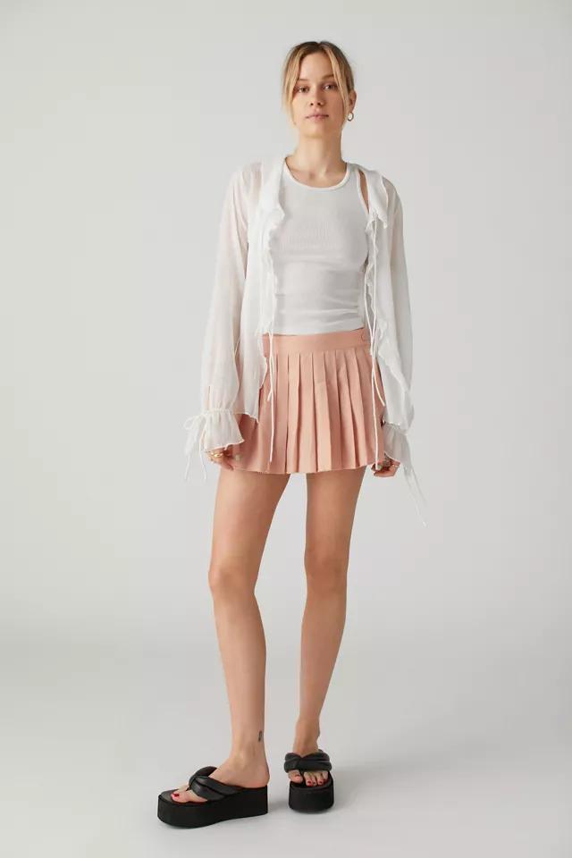 Urban Renewal Remade Low Rise Pleated Mini Skirt商品第5张图片规格展示