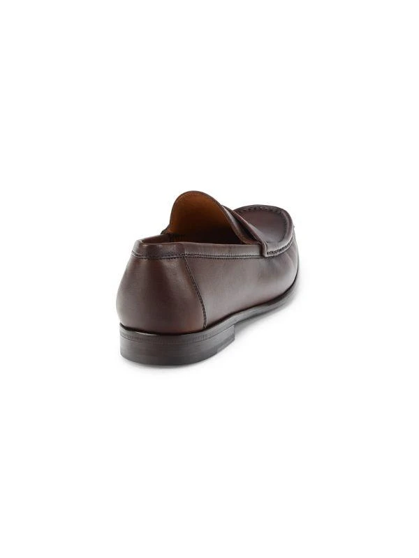 商品Massimo Matteo|Leather Penny Loafers,价格¥750,第3张图片详细描述