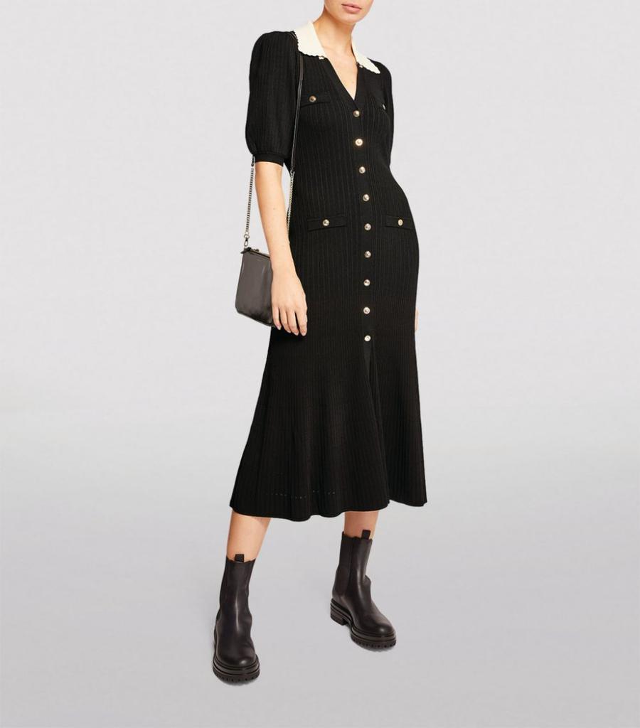 Button-Up Midi Dress商品第2张图片规格展示
