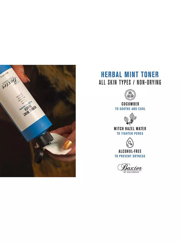 商品Baxter of California|Herbal Mint Toner,价格¥158,第2张图片详细描述