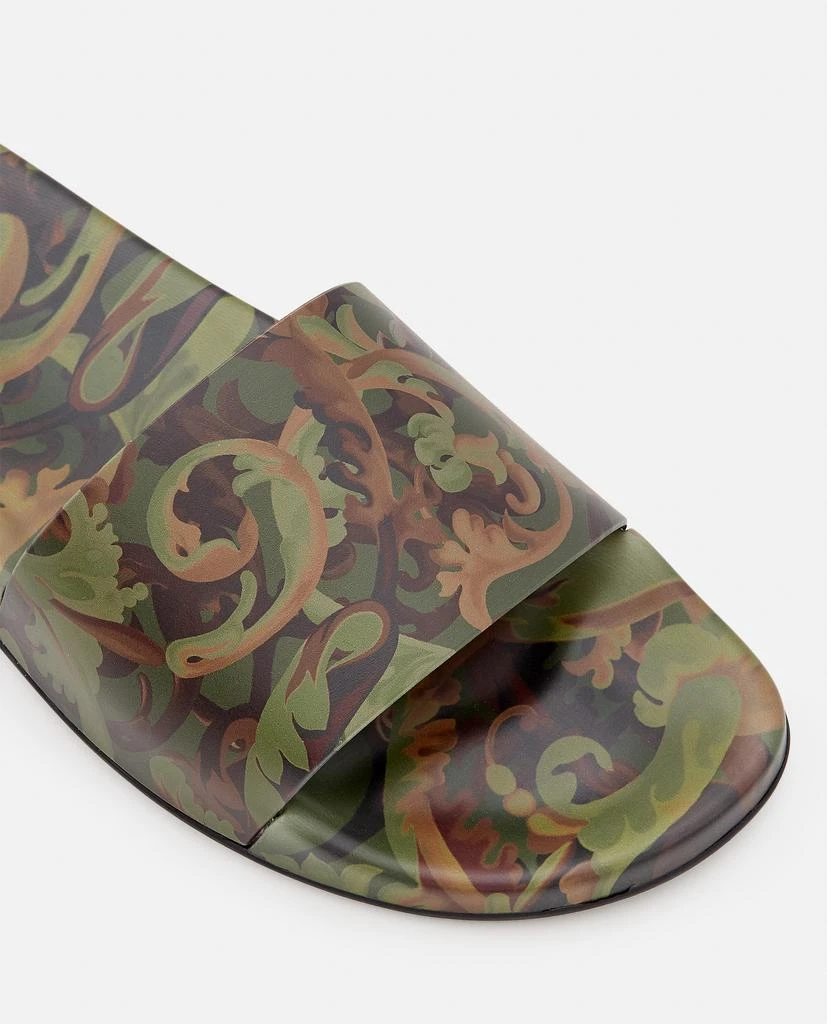 商品Versace|BAROCCOFLAGE RUBBER SLIDERS,价格¥1790,第4张图片详细描述