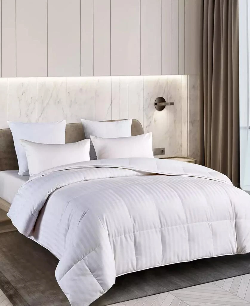 商品Blue Ridge|Duraloft® Down Alternative 500 Thread Count Damask Stripe Comforter,价格¥1082,第4张图片详细描述