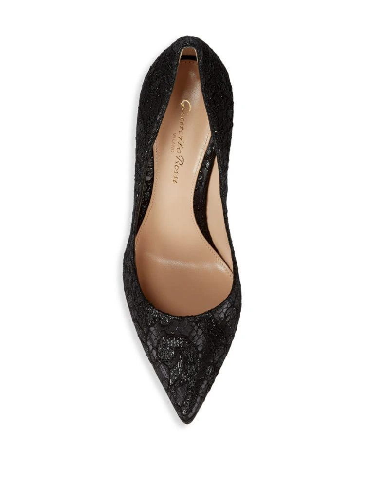 商品Gianvito Rossi|Lace Stiletto Heels,价格¥1813,第4张图片详细描述