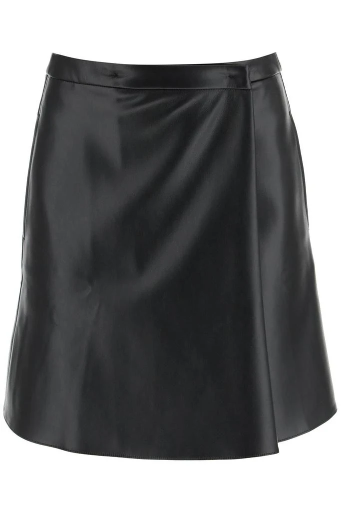 商品Max Mara|FAUX LEATHER WRAP SKIRT,价格¥634,第1张图片