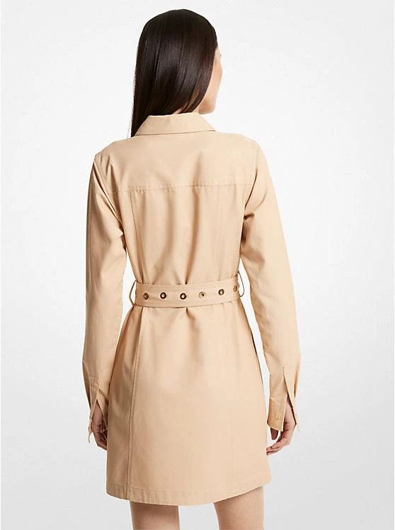 商品Michael Kors|Cotton Blend Twill Utility Dress,价格¥907,第2张图片详细描述