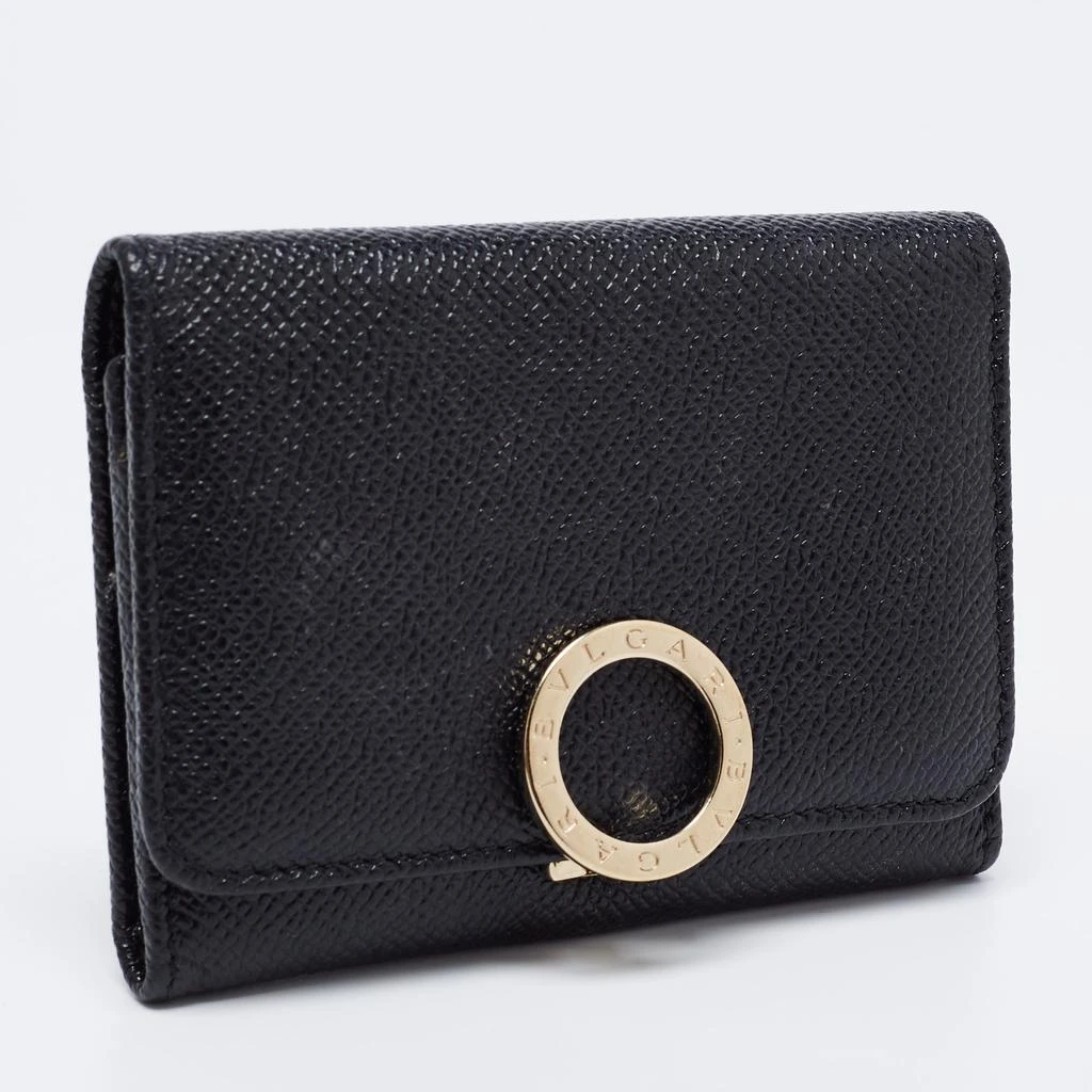 商品[二手商品] BVLGARI|Bvlgari Black Leather Bvlgari Bvlgari Business Card Case,价格¥1370,第3张图片详细描述