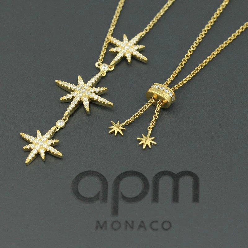 商品apm Monaco|apm Monaco 女士项链 AC4875OXY 金色,价格¥417,第4张图片详细描述