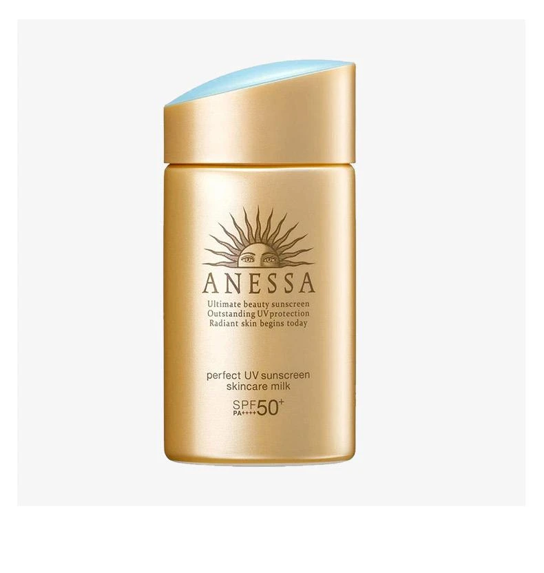 商品ANESSA|日本直邮ANESSA/安热沙安耐晒金瓶防晒乳隔离面部防水SPF50+PA++++60ml,价格¥329,第4张图片详细描述