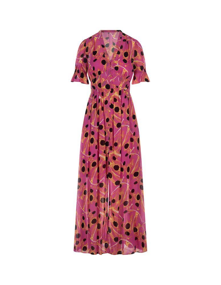 Diane von Furstenberg Erica Maxi Dress商品第1张图片规格展示