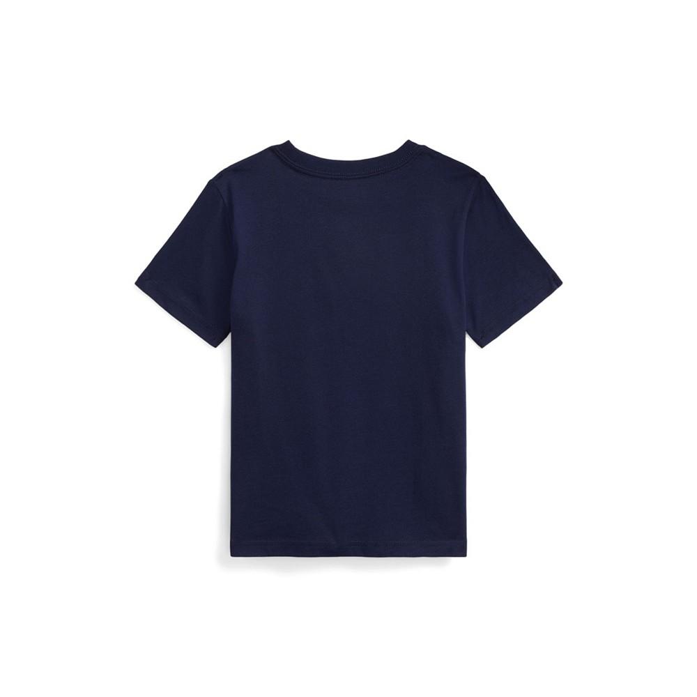 Toddler Boys Polo Bear Cotton Jersey T-shirt商品第2张图片规格展示