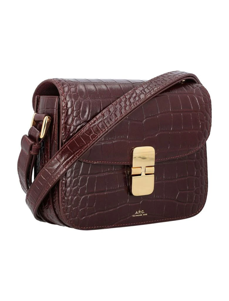 商品A.P.C.|A.P.C. Grace Flip Lock Small Shoulder Bag,价格¥4679,第3张图片详细描述