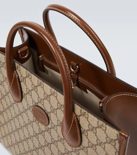 商品Gucci|GG Canvas small tote bag,价格¥14086,第4张图片详细描述