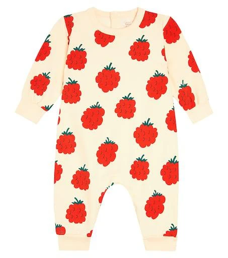 商品Tinycottons|Baby Raspberries cotton playsuit,价格¥386,第1张图片