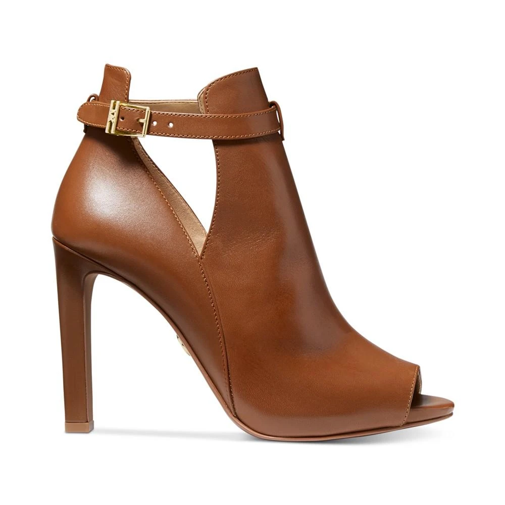 商品Michael Kors|Women's Lawson High-Heel Buckled Open Toe Shooties,价格¥524,第2张图片详细描述