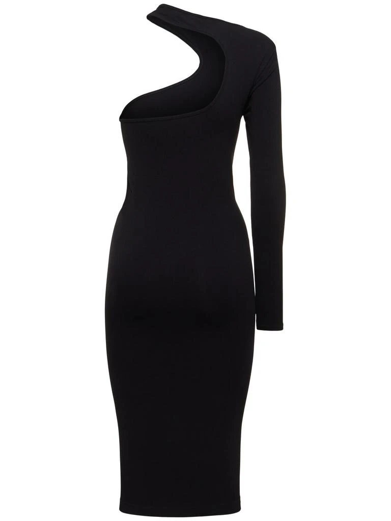 商品Helmut Lang|Cutout Seamless Viscose Midi Dress,价格¥447,第4张图片详细描述