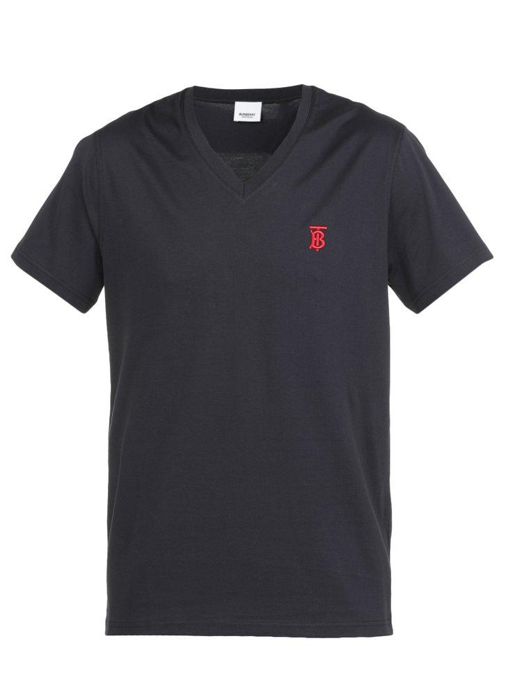 Burberry Monogram Motif V-Neck T-Shirt商品第1张图片规格展示