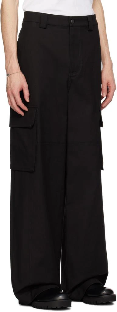 商品Valentino|Black Hammer Loop Cargo Pants,价格¥5928,第4张图片详细描述