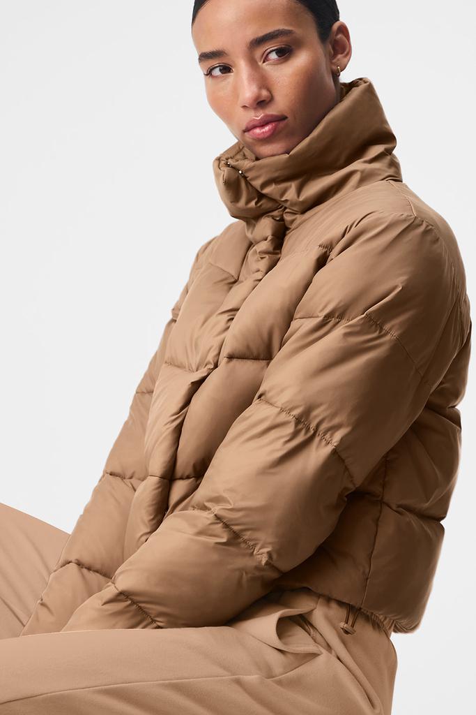 Alo Gold Rush Puffer - Toasted Almond - Coats - Free Shipping