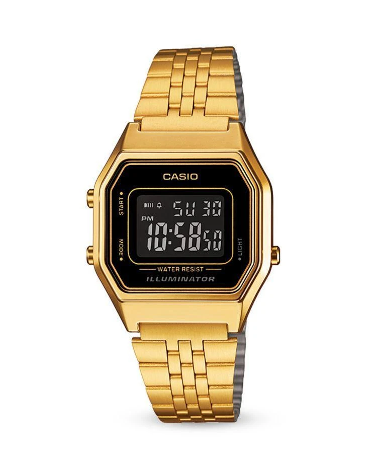 商品Casio|Casio Vintage Digital Watch, 33.5mm x 28.6mm,价格¥409,第1张图片