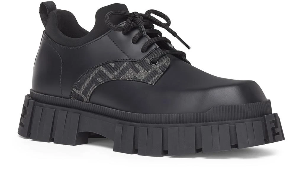 商品Fendi|Leather Lace-Ups,价格¥7743,第2张图片详细描述