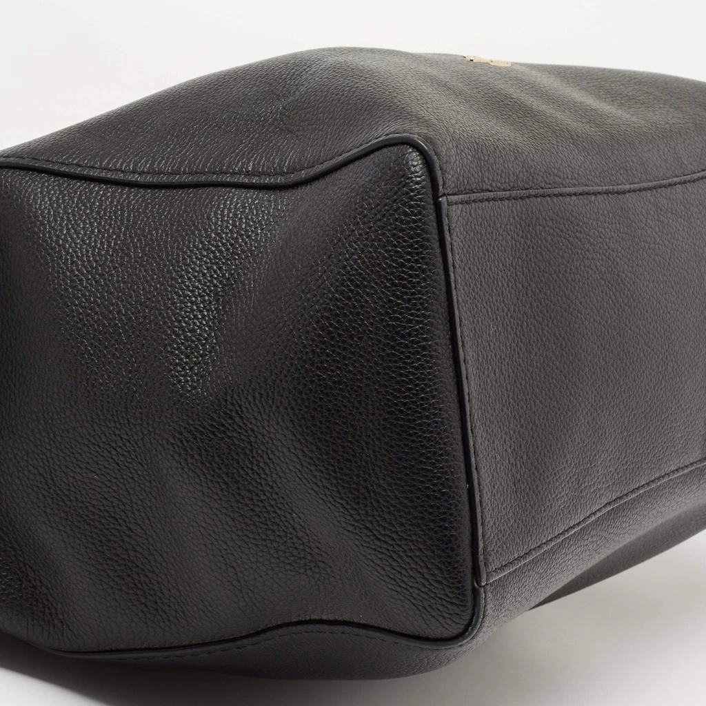 Coach Black Leather Turnlock Chain Tote 商品