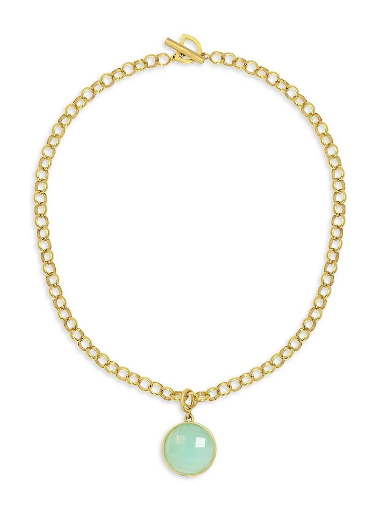 商品Dean Davidson|Sol 22K Gold-Plated Checkered Signature Collar Necklace,价格¥3245,第2张图片详细描述