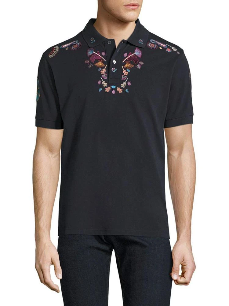 商品Paul Smith|Knit Cotton Polo,价格¥1653,第1张图片