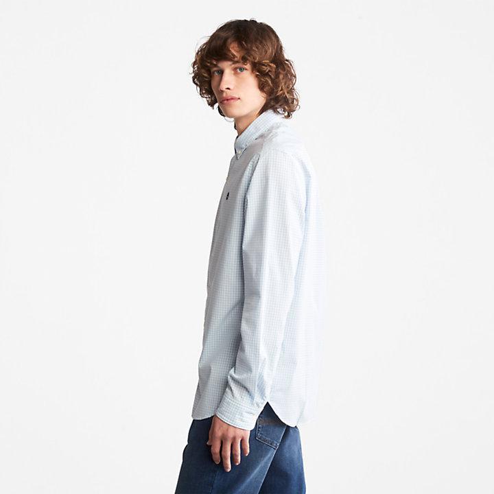 商品Timberland|Suncook River Gingham Shirt for Men in Blue,价格¥329,第6张图片详细描述