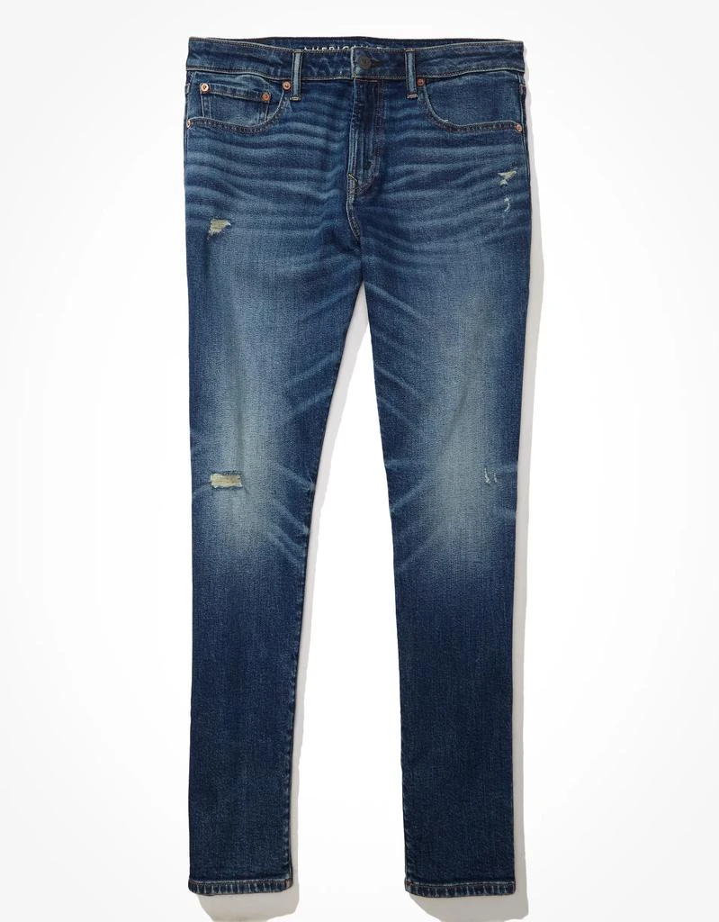 商品AE|AE AirFlex+ Distressed Athletic Fit Jean,价格¥192,第4张图片详细描述