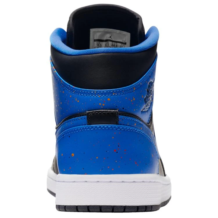 商品Jordan|Jordan AJ 1 Mid - Men's篮球鞋 泼墨,价格¥335,第3张图片详细描述