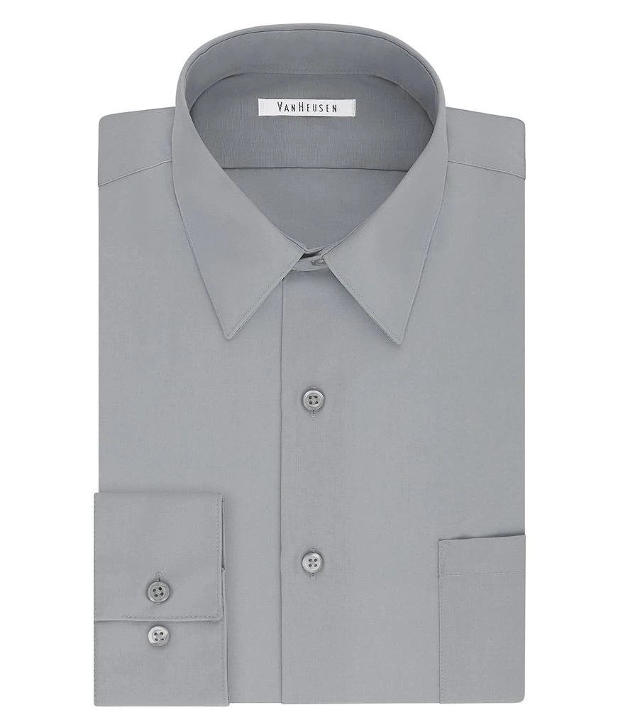 商品Van Heusen|Men's TALL FIT Dress Shirts Poplin (Big and Tall),价格¥197,第1张图片